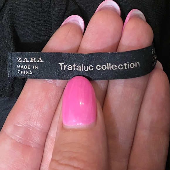 Zara Trafaluc Collection Wide Leg Crop Dress Pant - Picture 5 of 8